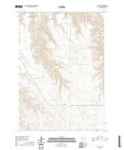 USGS US Topo 7.5-minute map for Hartley SD 2021