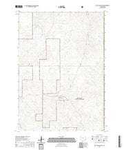 USGS US Topo 7.5-minute map for Hay Canyon Butte SD 2021