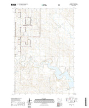 USGS US Topo 7.5-minute map for Haynes SE SD 2021