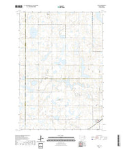 USGS US Topo 7.5-minute map for Hazel SD 2021