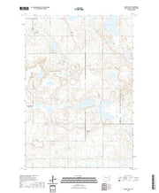 USGS US Topo 7.5-minute map for Heggs Lake SD 2021