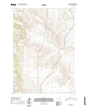 USGS US Topo 7.5-minute map for Hermosa NW SD 2021