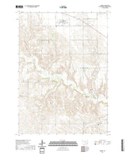 USGS US Topo 7.5-minute map for Herrick SD 2021