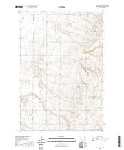 USGS US Topo 7.5-minute map for Hickman Lake SD 2021