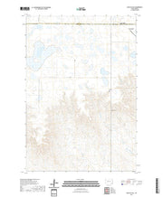 USGS US Topo 7.5-minute map for High Elk Hill SD 2021