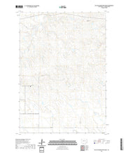 USGS US Topo 7.5-minute map for Hilltop Diamond Ring Ranch SD 2021