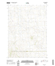 USGS US Topo 7.5-minute map for Hisle NW SD 2021