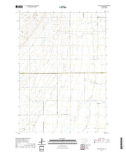 USGS US Topo 7.5-minute map for Hoagland Lake SD 2021