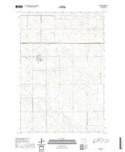 USGS US Topo 7.5-minute map for Hosmer SD 2021