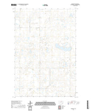 USGS US Topo 7.5-minute map for Hosmer NW SD 2021