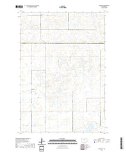 USGS US Topo 7.5-minute map for Hosmer SE SD 2021