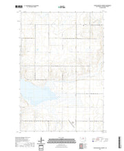 USGS US Topo 7.5-minute map for Hoven Municipal Airport SD 2021