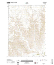 USGS US Topo 7.5-minute map for Howes SD 2021