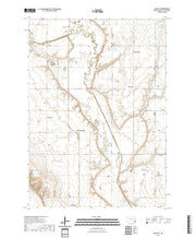 USGS US Topo 7.5-minute map for Hub City SD 2021