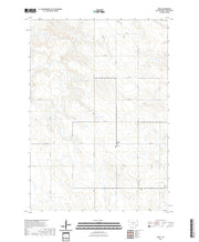 USGS US Topo 7.5-minute map for Ideal SD 2021