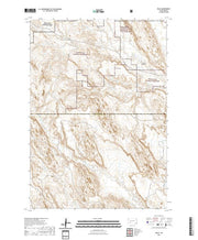 USGS US Topo 7.5-minute map for Imlay SD 2021