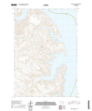 USGS US Topo 7.5-minute map for Iron Post Buttes SD 2021