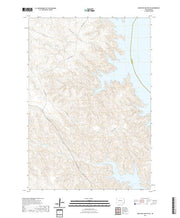 USGS US Topo 7.5-minute map for Iron Post Buttes SW SD 2021