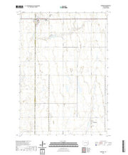 USGS US Topo 7.5-minute map for Iroquois SD 2021