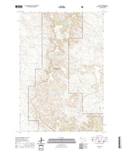 USGS US Topo 7.5-minute map for J B Hill SD 2021