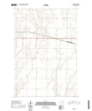 USGS US Topo 7.5-minute map for James SD 2021