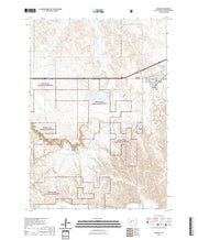 USGS US Topo 7.5-minute map for Kadoka SD 2021