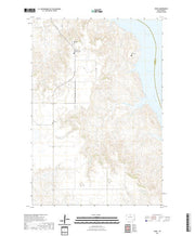 USGS US Topo 7.5-minute map for Kenel SD 2021