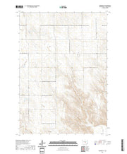 USGS US Topo 7.5-minute map for Kennebec SE SD 2021