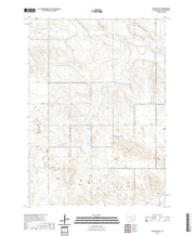 USGS US Topo 7.5-minute map for Keyapaha SE SD 2021