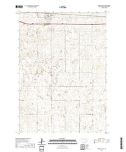 USGS US Topo 7.5-minute map for Kimball South SD 2021