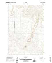 USGS US Topo 7.5-minute map for Kline Buttes SD 2021