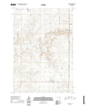 USGS US Topo 7.5-minute map for Kranzburg SD 2021