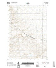 USGS US Topo 7.5-minute map for LaBolt SD 2021