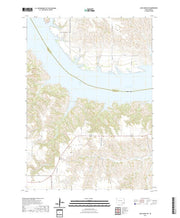 USGS US Topo 7.5-minute map for Lake Andes SW SD 2021