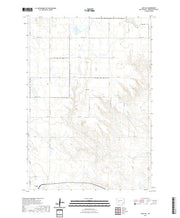 USGS US Topo 7.5-minute map for Lake Hill SD 2021