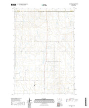 USGS US Topo 7.5-minute map for Lake Hurley NE SD 2021