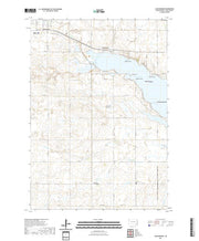 USGS US Topo 7.5-minute map for Lake Madison SD 2021