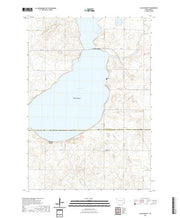 USGS US Topo 7.5-minute map for Lake Poinsett SD 2021