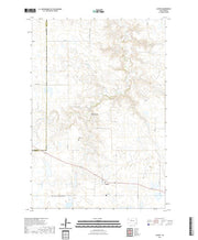 USGS US Topo 7.5-minute map for Lantry SD 2021