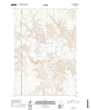 USGS US Topo 7.5-minute map for Lantry NW SD 2021