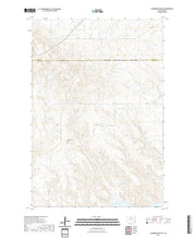 USGS US Topo 7.5-minute map for Laundreaux Butte SD 2021