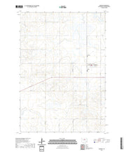 USGS US Topo 7.5-minute map for Lebanon SD 2021