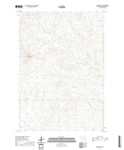 USGS US Topo 7.5-minute map for Lemmon Butte SD 2021