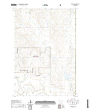 USGS US Topo 7.5-minute map for Lemmon Lake SD 2021