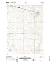 USGS US Topo 7.5-minute map for Lennox SD 2021