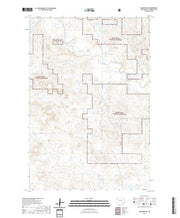 USGS US Topo 7.5-minute map for Lodgepole SE SD 2021