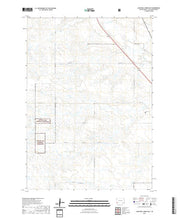 USGS US Topo 7.5-minute map for Lone Well Creek East SD 2021