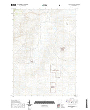 USGS US Topo 7.5-minute map for Lone Well Creek West SD 2021