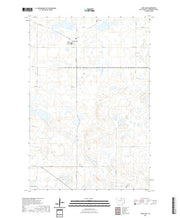 USGS US Topo 7.5-minute map for Long Lake SD 2021