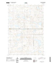 USGS US Topo 7.5-minute map for Long Lake NW SDND 2021